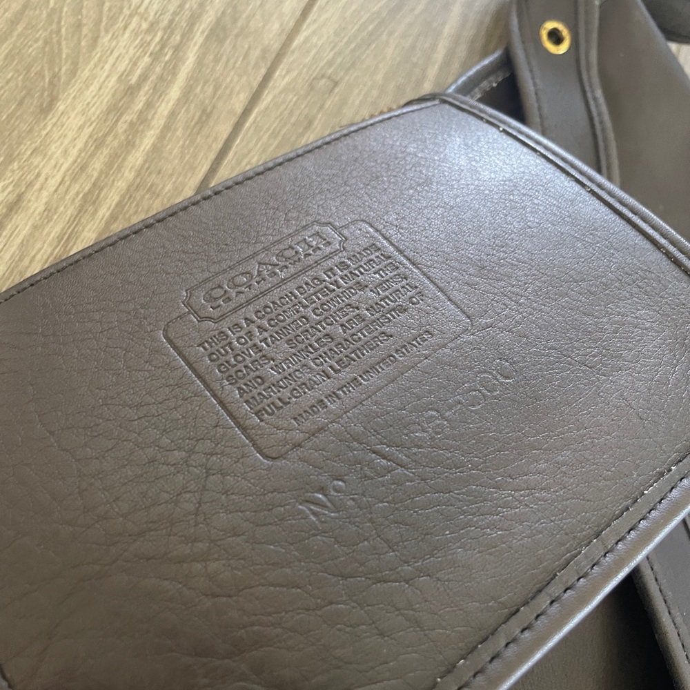 authentic coach bag from the 80s!!